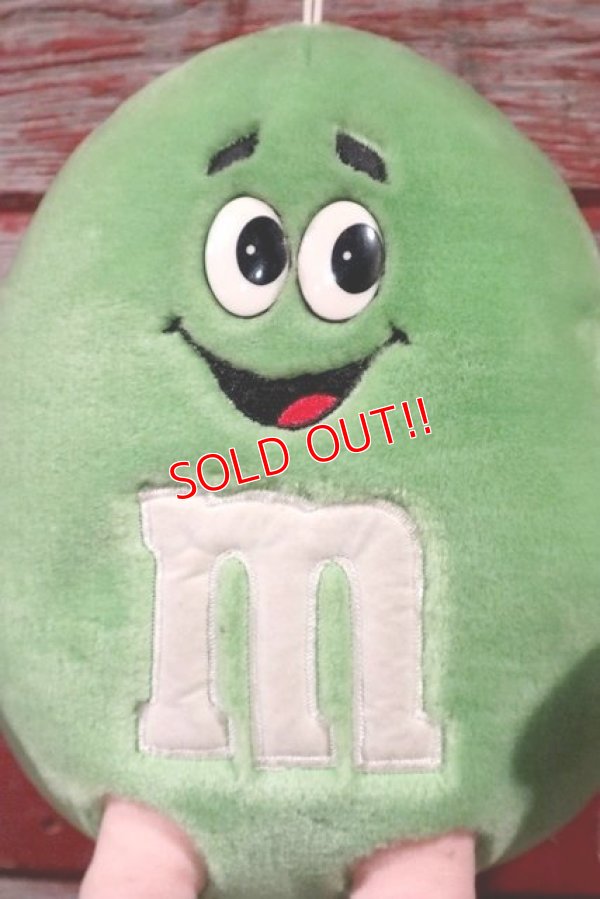 画像2: ct-210501-66 Mars / m&m's 1987 Plush Doll (Green)