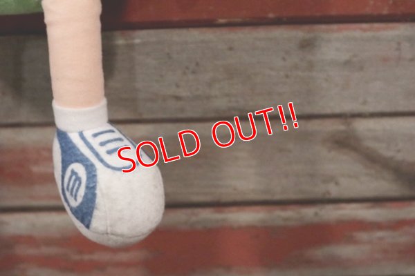 画像8: ct-210501-66 Mars / m&m's 1987 Plush Doll (Green)