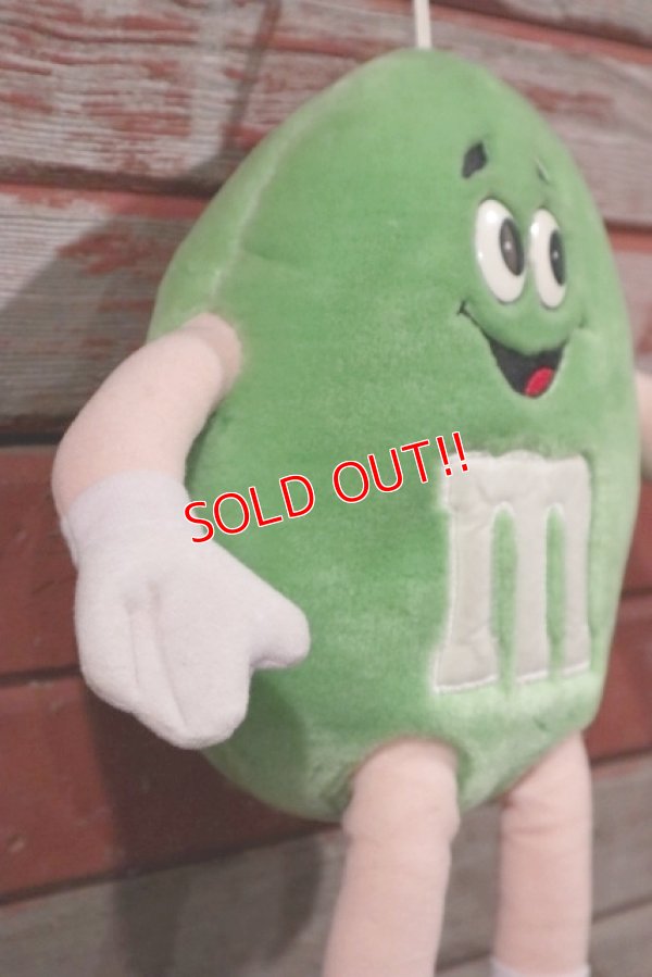 画像3: ct-210501-66 Mars / m&m's 1987 Plush Doll (Green)