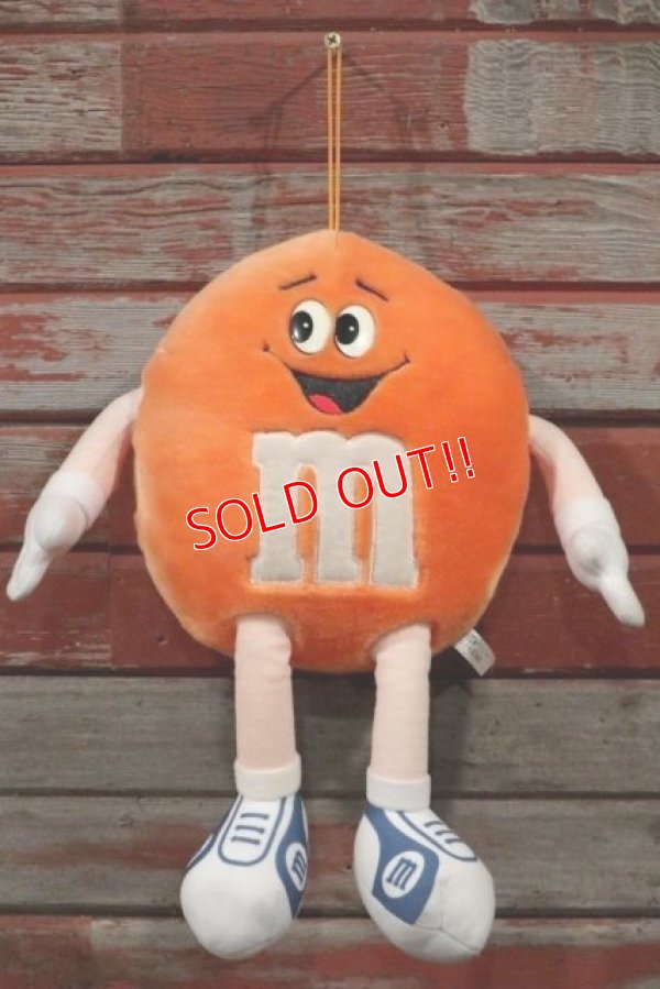画像1: ct-210501-67 Mars / m&m's 1987 Plush Doll (Orange)
