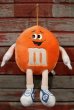 画像1: ct-210501-67 Mars / m&m's 1987 Plush Doll (Orange) (1)