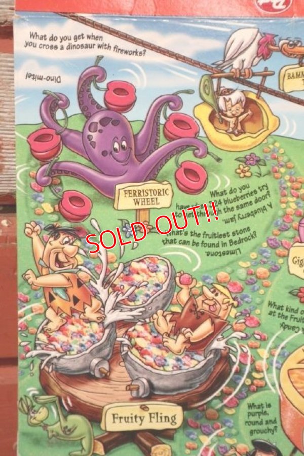画像5: ct-201114-92 The Flintstones / Post 1996 Fruity Pebbles Cereal Box