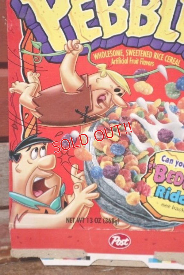 画像2: ct-201114-92 The Flintstones / Post 1996 Fruity Pebbles Cereal Box