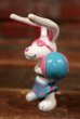 画像2: ct-200701-60 Beach Bunnies / Hardee's 1989 PVC Figure (2)