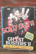 ct-210601-04 GHOSTBUSTRERS II / Topps 1989 Trading Card Box