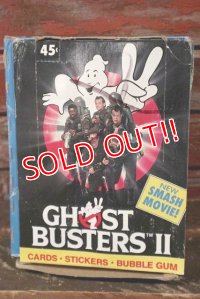 ct-210601-04 GHOSTBUSTRERS II / Topps 1989 Trading Card Box