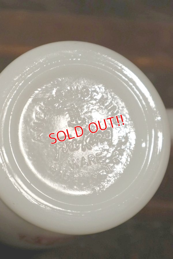 画像8: kt-210601-04 ROBIN / Fire-King 1960's D-Handle Mug