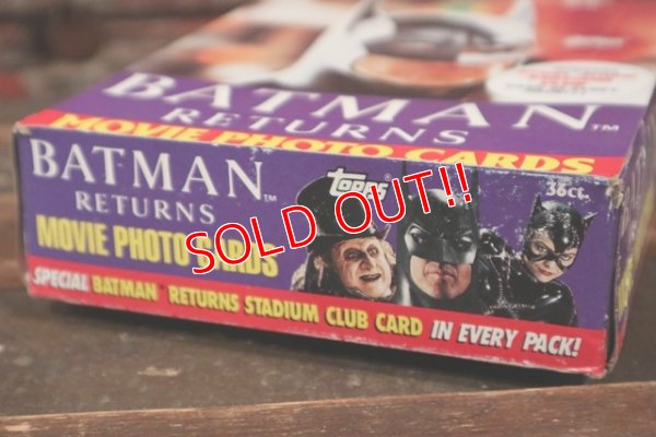 画像3: ct-210601-07 BATMAN RETURNS / Topps 1992 Trading Card Box