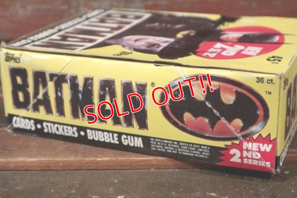 画像4: ct-210601-06 BATMAN / Topps 1989 Trading Card Box 2ng Series