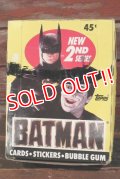 ct-210601-06 BATMAN / Topps 1989 Trading Card Box 2ng Series