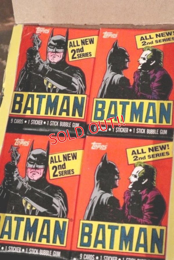 画像5: ct-210601-06 BATMAN / Topps 1989 Trading Card Box 2ng Series