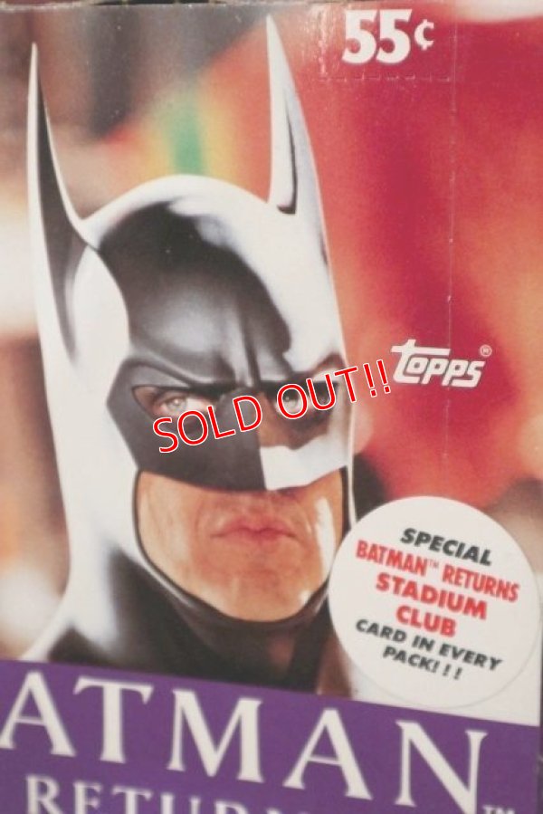 画像2: ct-210601-07 BATMAN RETURNS / Topps 1992 Trading Card Box