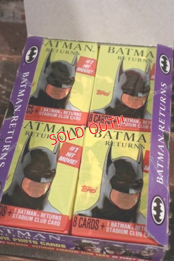 画像5: ct-210601-07 BATMAN RETURNS / Topps 1992 Trading Card Box