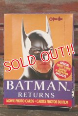 ct-210601-08 BATMAN RETURNS / O-Pee-Chee 1992 Trading Card Box