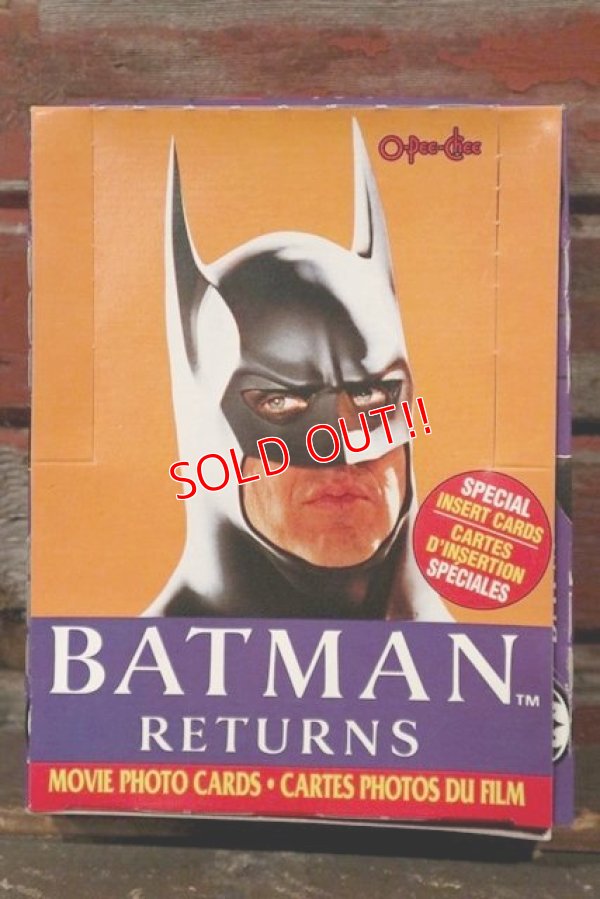 画像1: ct-210601-08 BATMAN RETURNS / O-Pee-Chee 1992 Trading Card Box