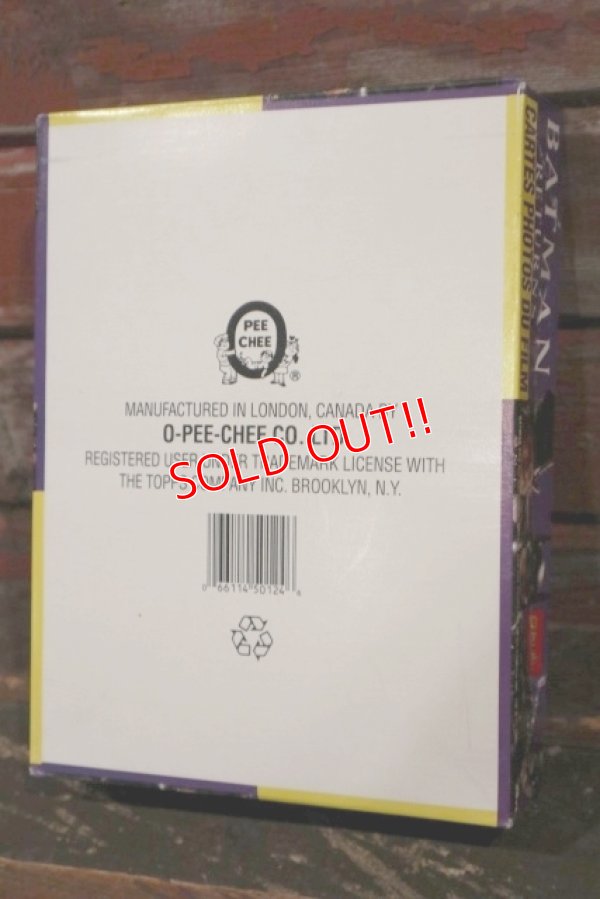 画像8: ct-210601-08 BATMAN RETURNS / O-Pee-Chee 1992 Trading Card Box