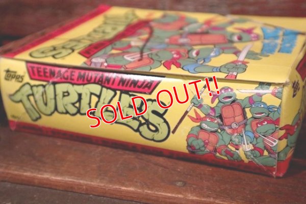 画像4: ct-210601-10 TEENAGE MUTANT NINJA TURTLES / Topps 1990 Trading Card Box 2nd Series
