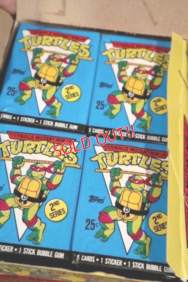 画像5: ct-210601-10 TEENAGE MUTANT NINJA TURTLES / Topps 1990 Trading Card Box 2nd Series