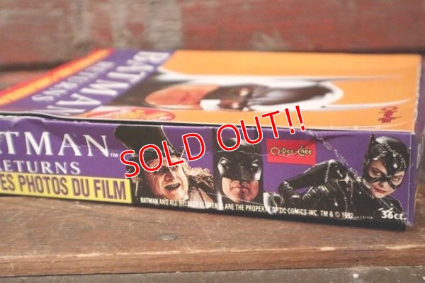 画像4: ct-210601-08 BATMAN RETURNS / O-Pee-Chee 1992 Trading Card Box