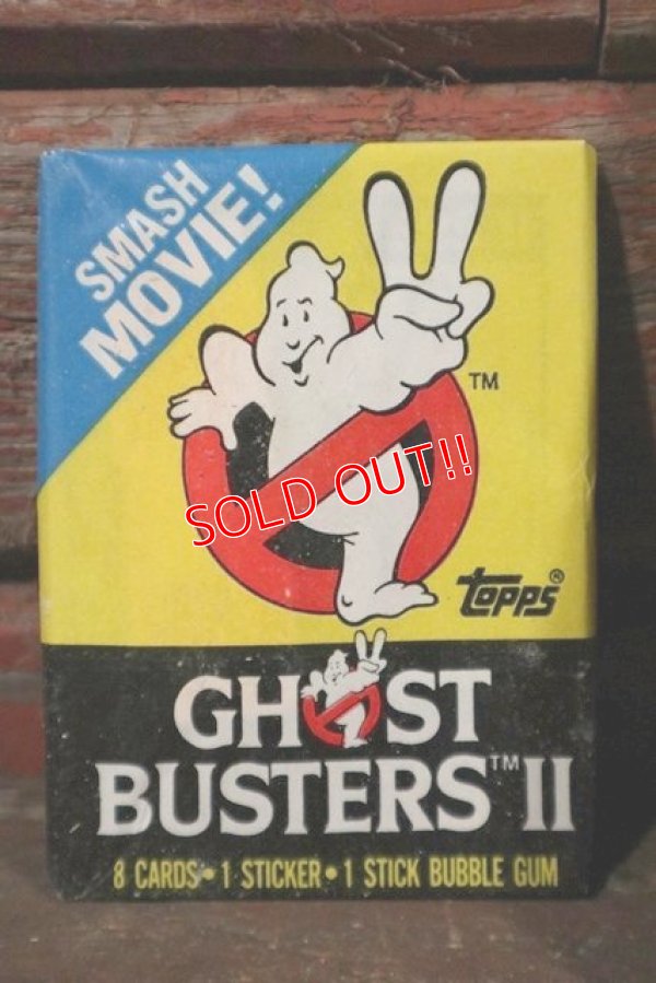 画像8: ct-210601-04 GHOSTBUSTRERS II / Topps 1989 Trading Card Box
