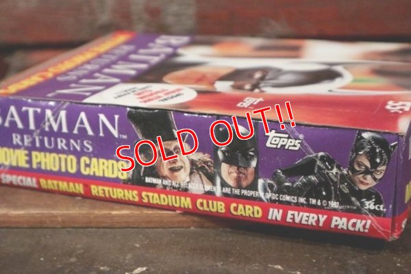 画像4: ct-210601-07 BATMAN RETURNS / Topps 1992 Trading Card Box