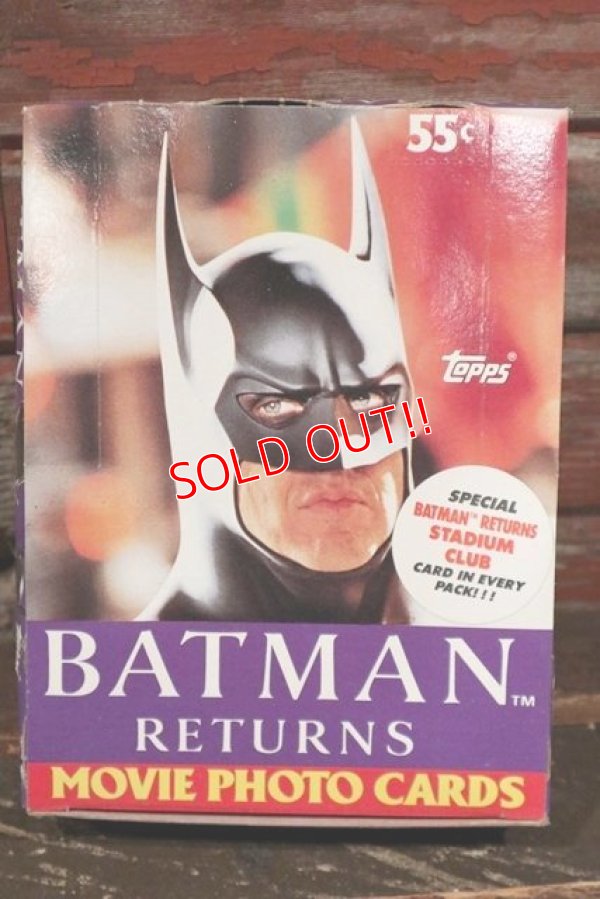 画像1: ct-210601-07 BATMAN RETURNS / Topps 1992 Trading Card Box