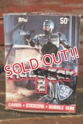 ct-210601-09 ROBOCOP 2 / Topps 1990 Trading Card Box