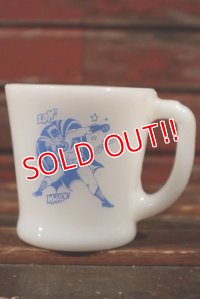 kt-210601-02 BATMAN / Fire-King 1960's D-Handle Mug
