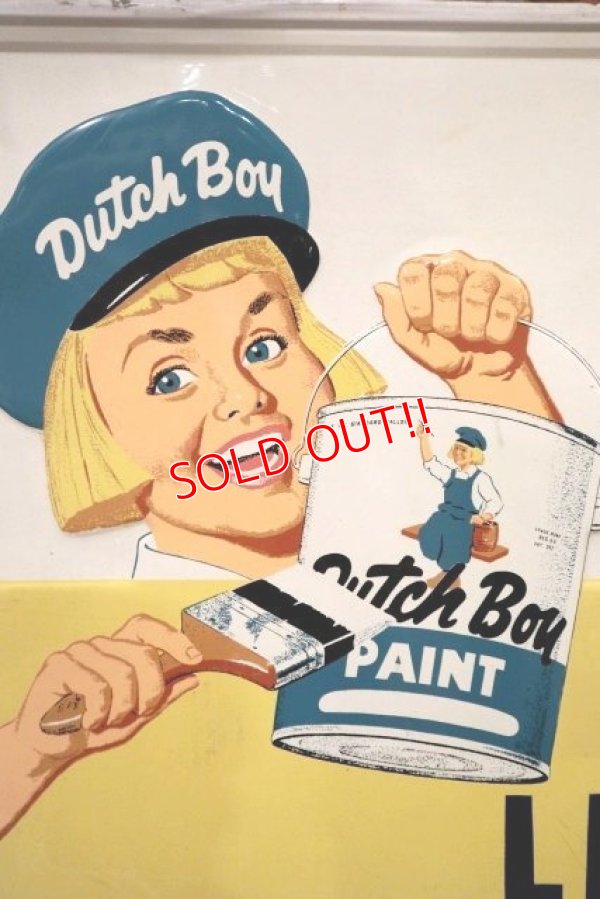 画像2: dp-210527-01 Dutch Boy / Vintage Metal Sign