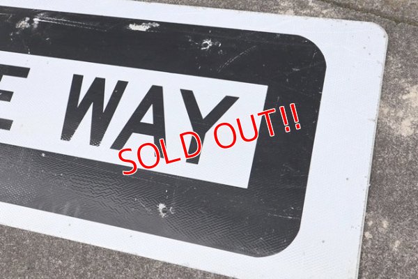 画像4: dp-210401-63 Road Sign "⇐ONE WAY"