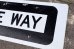 画像4: dp-210401-63 Road Sign "⇐ONE WAY"