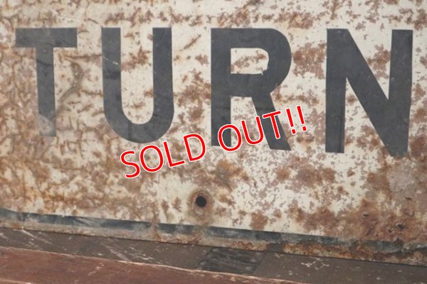 画像4: dp-210501-64 Road Sign / NO LEFT TURN