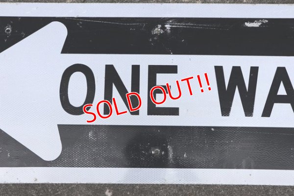 画像3: dp-210401-63 Road Sign "⇐ONE WAY"