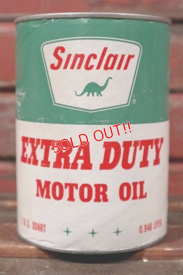 画像1: dp-210501-78 Sinclair / Motor Oil One U.S. Quart Can