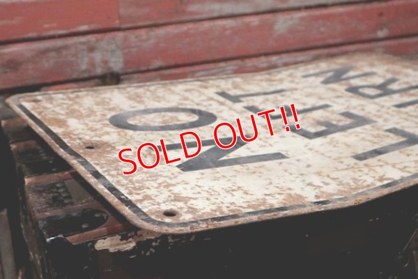 画像7: dp-210501-64 Road Sign / NO LEFT TURN