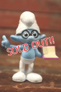 ct-210501-100 Smurf / McDonald's 2013 Meal Toy "Brainy Smurf"