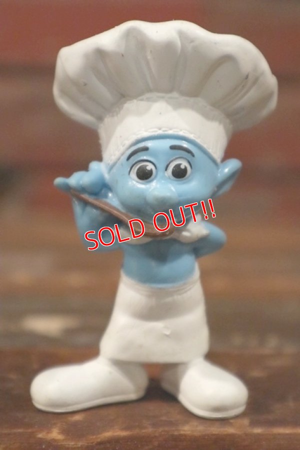 画像1: ct-210501-100 Smurf / McDonald's 2011 Meal Toy "Chef Smurf"