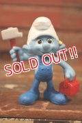 ct-210501-100 Smurf / McDonald's 2013 Meal Toy "Handy Smurf"