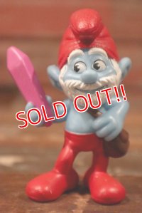 ct-210501-100 Smurf / McDonald's 2013 Meal Toy "Papa Smurf"