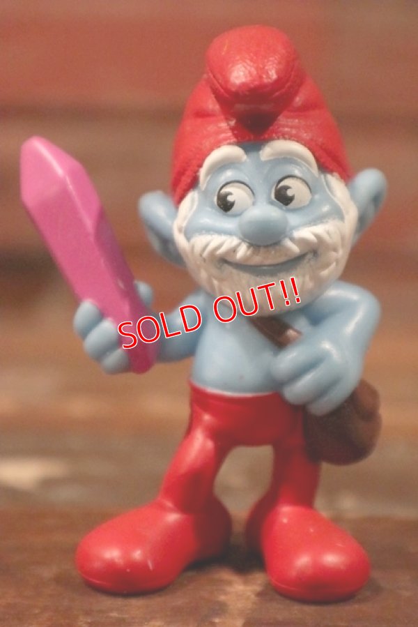 画像1: ct-210501-100 Smurf / McDonald's 2013 Meal Toy "Papa Smurf"