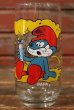 画像1: gs-141101-190 SMURF / Hardee's 1982 Glass "PAPA" (1)