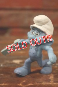ct-210501-100 Smurf / McDonald's 2011 Meal Toy "Handy Smurf"