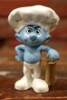 画像1: ct-210501-100 Smurf / McDonald's 2011 Meal Toy "Baker Smurf" (1)
