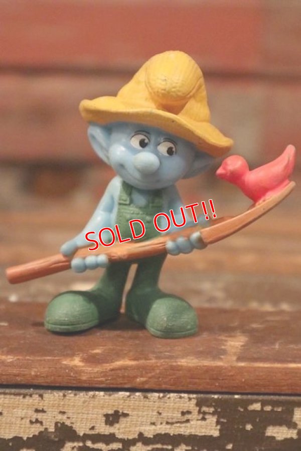 画像1: ct-210501-100 Smurf / McDonald's 2011 Meal Toy "Farmer Smurf"