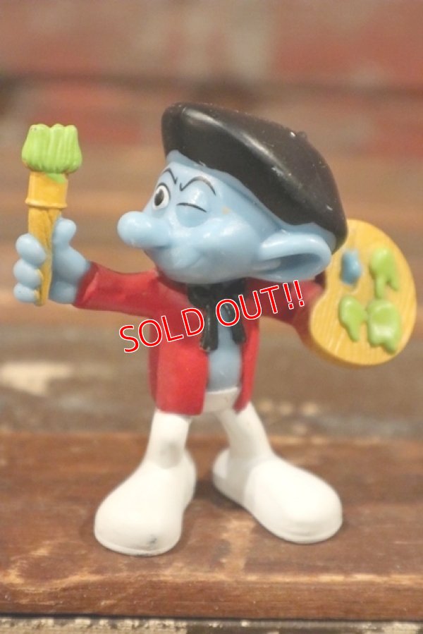 画像1: ct-210501-100 Smurf / McDonald's 2011 Meal Toy "Painter"