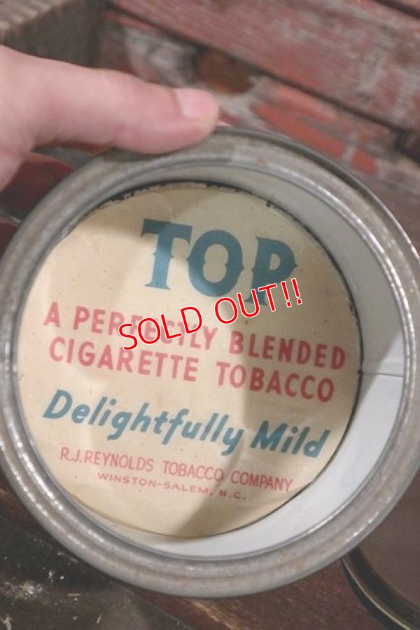 画像7: dp-210501-23 TOP CIGARETTE TOBBACO / Vintage Tin Can