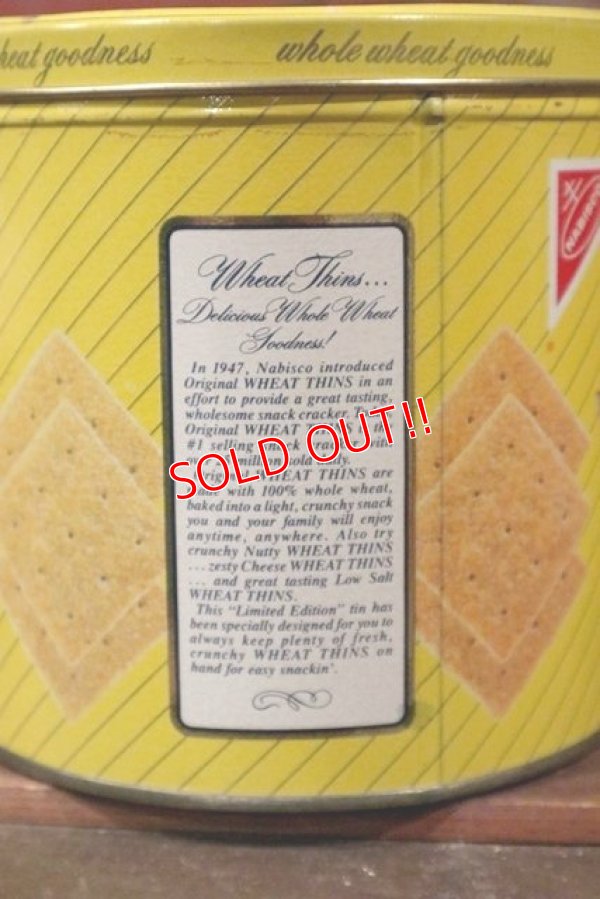 画像4: dp-210501-30 Nabisco Original Wheat Thins / 1987 Tin Can