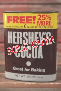 dp-210501-35 HESHEY'S COCOA / Vintage Tin Can
