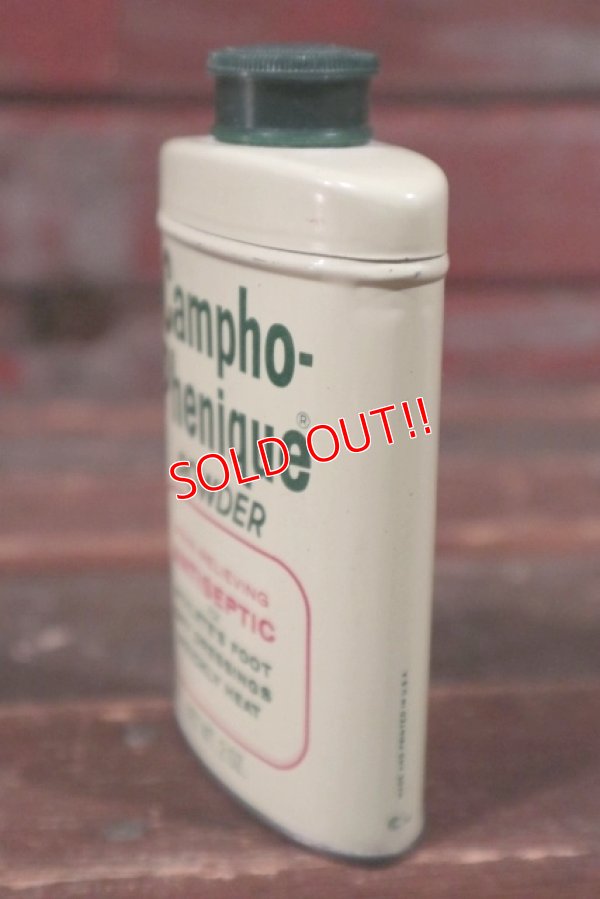 画像2: dp-210501-27 Campho-Phenique POWDER / Vintage Tin Can