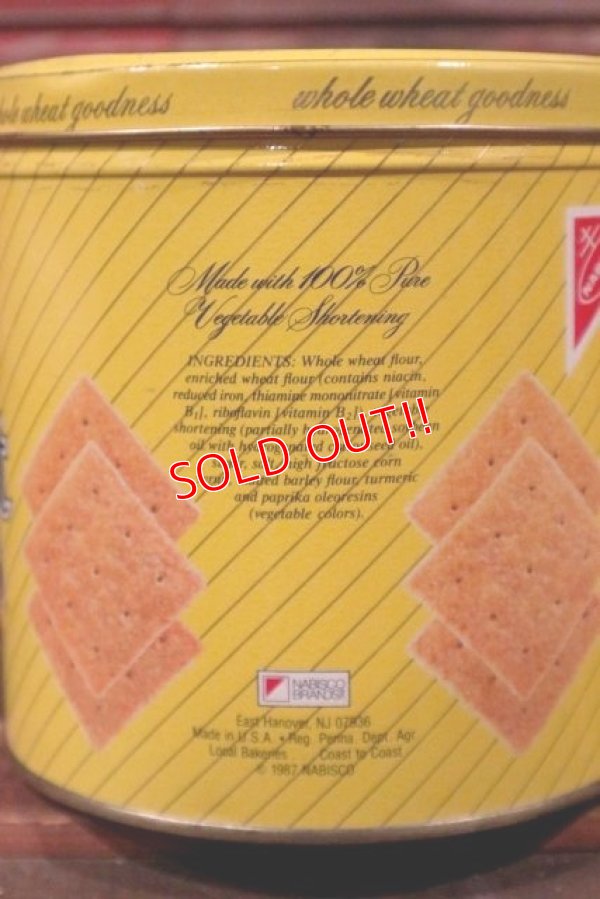 画像5: dp-210501-30 Nabisco Original Wheat Thins / 1987 Tin Can